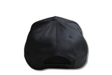 Load image into Gallery viewer, Black Twill Trucker Hat
